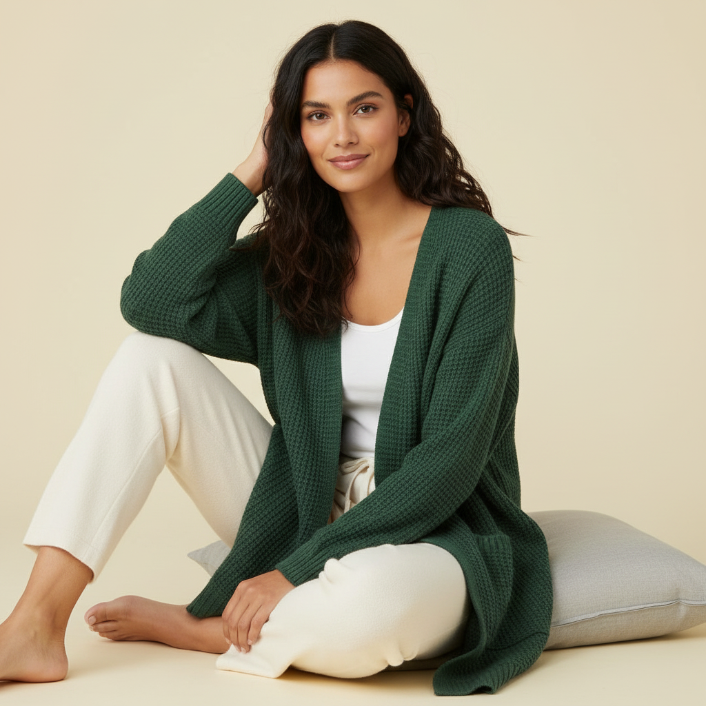 Elegant Women's Cardigan | Versatile Black Cardigan Sweater