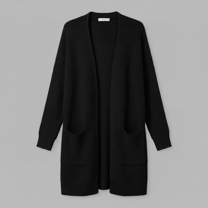 Elegant Women's Cardigan | Versatile Black Cardigan Sweater