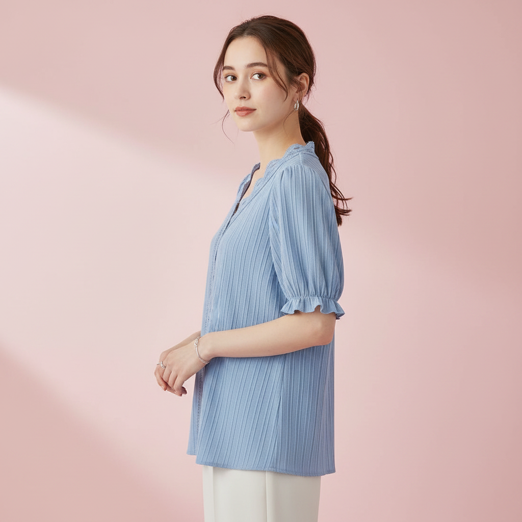 Elegant Puff Sleeve Blouse | Women's Summer Tops
