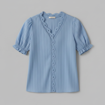 Elegant Puff Sleeve Blouse | Women's Summer Tops