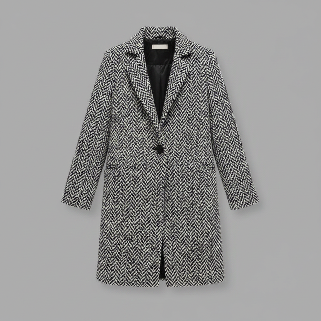 Elegant Wool Coat | Women's Long Winter Coat