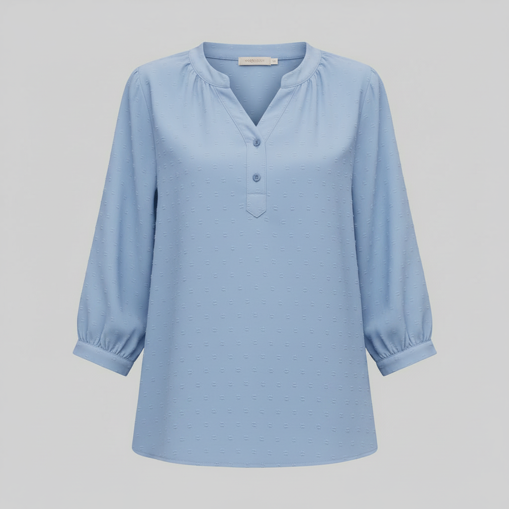 Silk Patchwork Blouse | Women's Versatile Summer Top