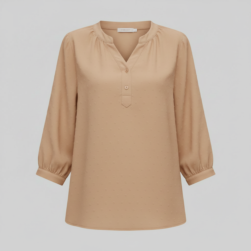 Silk Patchwork Blouse | Women's Versatile Summer Top