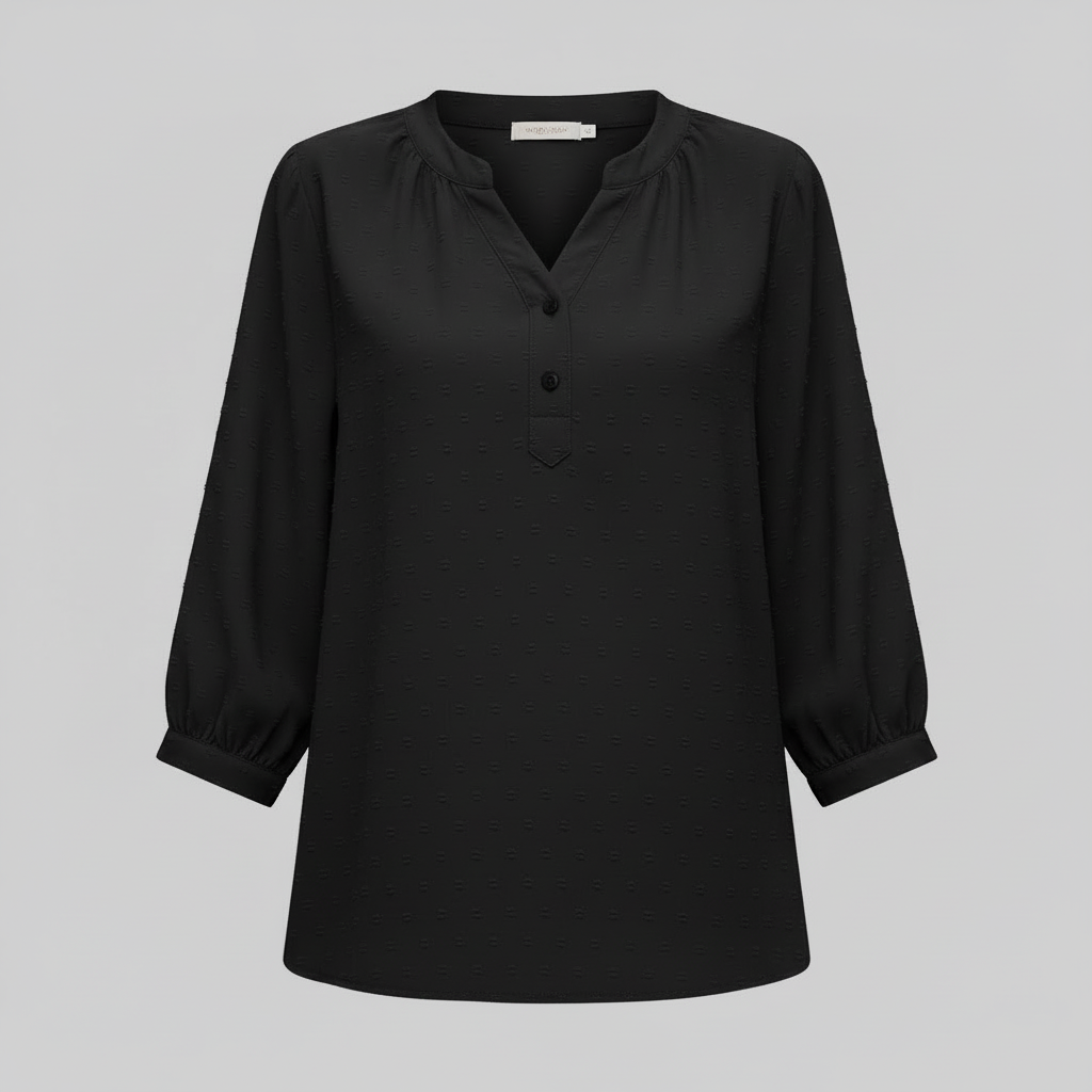 Silk Patchwork Blouse | Women's Versatile Summer Top