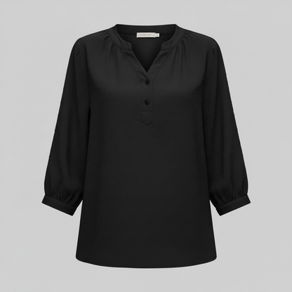 Silk Patchwork Blouse | Women's Versatile Summer Top