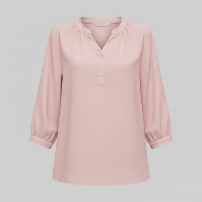 Silk Patchwork Blouse | Women's Versatile Summer Top
