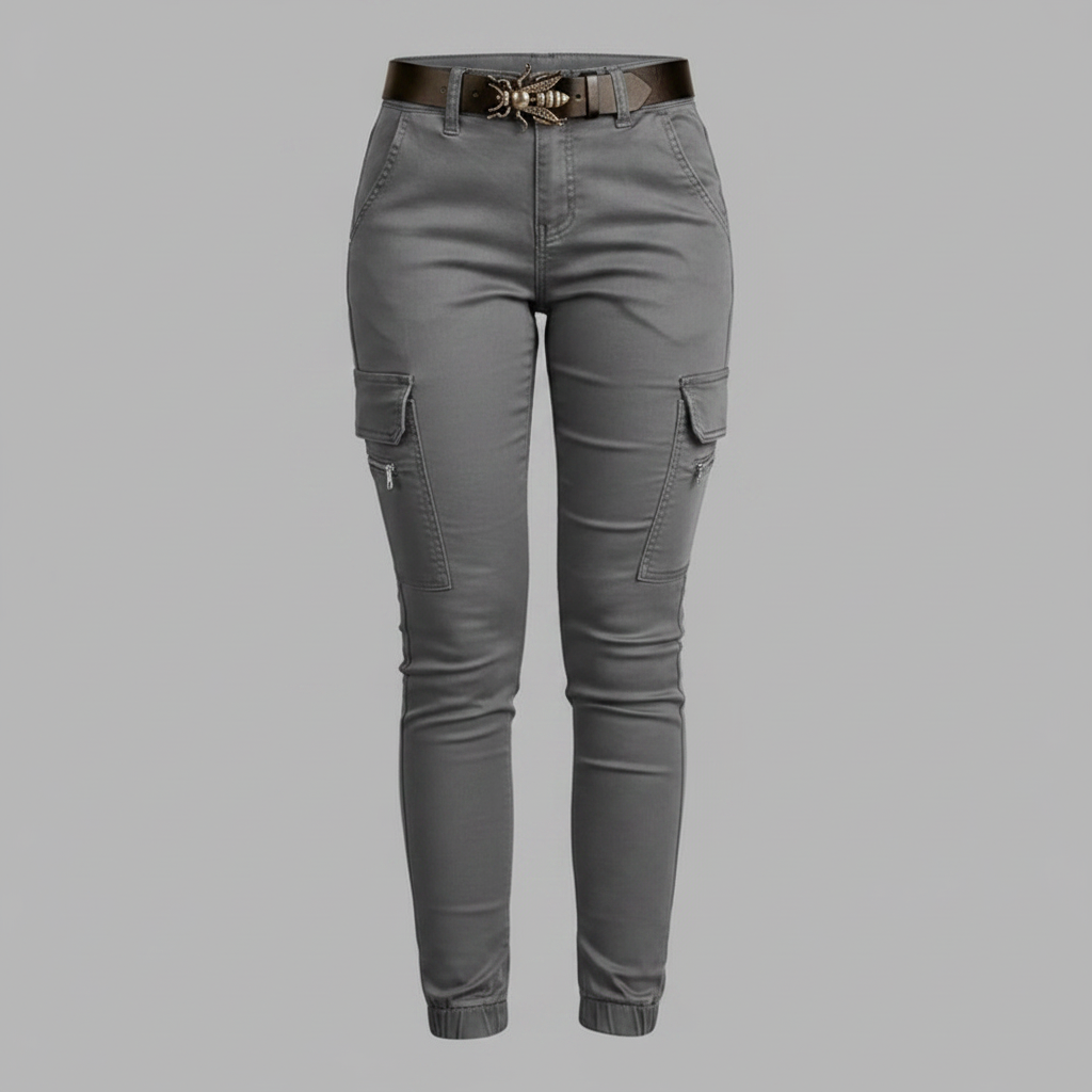 Modern Black Cargo Pants for Women | Trendy Urban Trousers