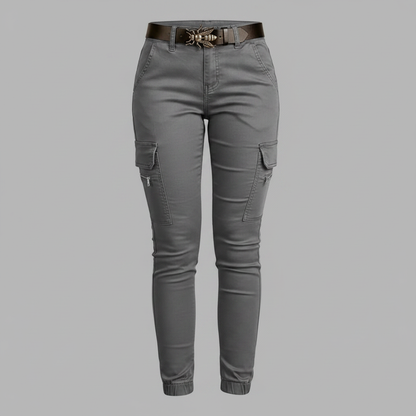 Modern Black Cargo Pants for Women | Trendy Urban Trousers